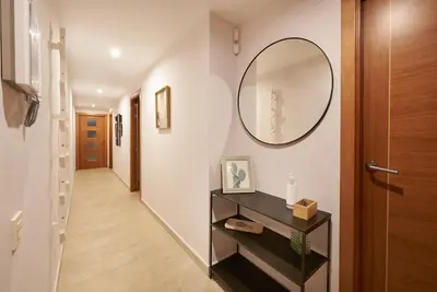 Una televisión o centro de entretenimiento en Desconnectar Malgrat de Mar