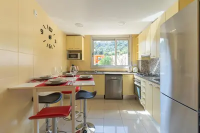Una cocina o zona de cocina en Todos los clientes repiten! Wonderful Apt