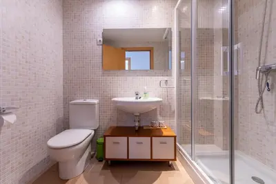 Un baño de Todos los clientes repiten! Wonderful Apt