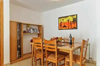 Una televisión o centro de entretenimiento en Apartamento 