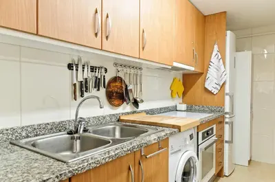 Una cocina o zona de cocina en Apartamento 