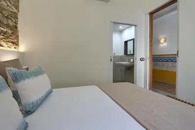 Cama o camas de una habitación en Hotel Hanoi
