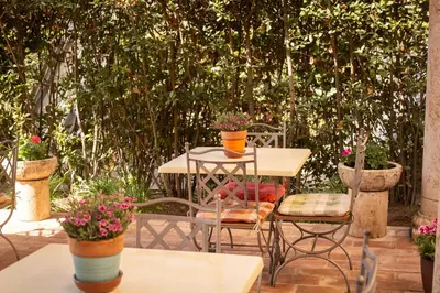 Jardín al aire libre en Hotel Mas 1670 - Adults Only