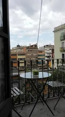 Vista general de Girona o vista desde el bed & breakfast