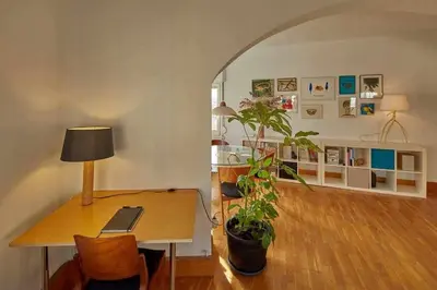 Zona de estar de Apartamento Santa Clara, Girona
