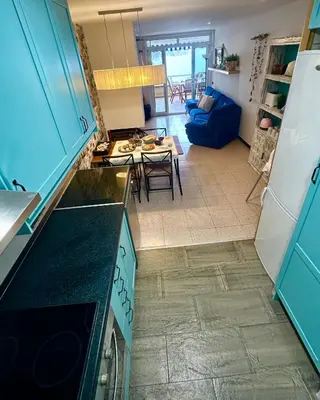 Una cocina o zona de cocina en Chalana I, Cala Salions, Tossa de Mar