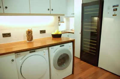 Una cocina o zona de cocina en Petit CostaBravaSi
