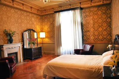 Cama o camas de una habitación en Ca l'Esparrech