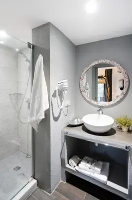 Un baño de Hostal Sa Malica