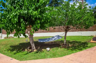 Jardín al aire libre en Villa Del Sol