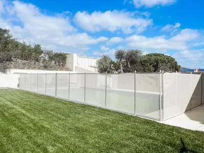 Jardín al aire libre en Villa Alba