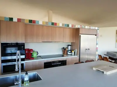 Una cocina o zona de cocina en Villa Alba