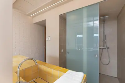 Un baño de Villa Alba