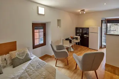 Una cocina o zona de cocina en Sant Josep Loft
