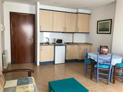 Una cocina o zona de cocina en La Habana Apart Hotel