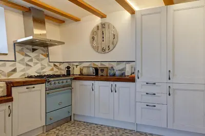 Una cocina o zona de cocina en Can Font de Muntanya