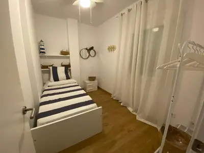 Cama o camas de una habitación en Casa Cris Palamos