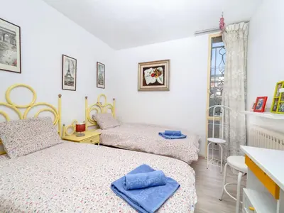 Cama o camas de una habitación en Apartment Ridaura Beach by Interhome
