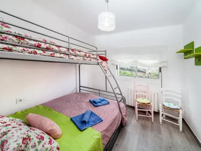 Cama o camas de una habitación en Apartment Sky Bleu Salions by Interhome