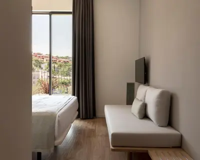 Cama o camas de una habitación en Alta House Begur