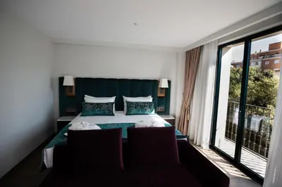 Cama o camas de una habitación en Boutique Hotel Élke Spa Superior