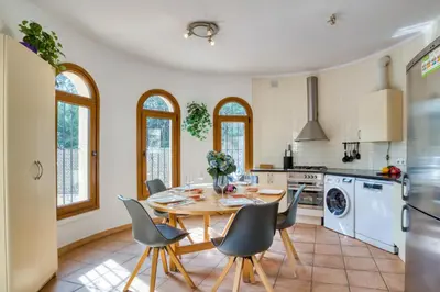 Una cocina o zona de cocina en BEGUR-SA RIERA 156