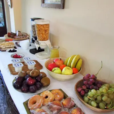 Comida en o cerca de este hostal o pensión
