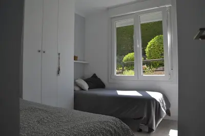 Cama o camas de una habitación en Apartamento recien reformado a 300 metros del mar