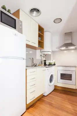 Una cocina o zona de cocina en Catedral Boutique Studio