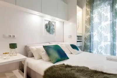 Cama o camas de una habitación en Catedral Boutique Studio