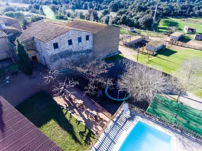 Piscina en o cerca de Apartamentos Rurales Els Masos d'en Coll