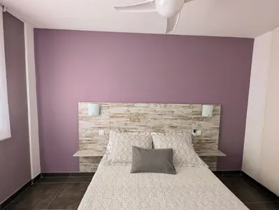 Cama o camas de una habitación en Apartament Marina