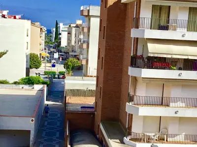 Un balcón o terraza de Apartament Marina