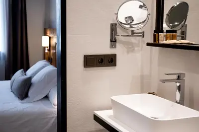 Cama o camas de una habitación en Sa Voga Hotel & Spa