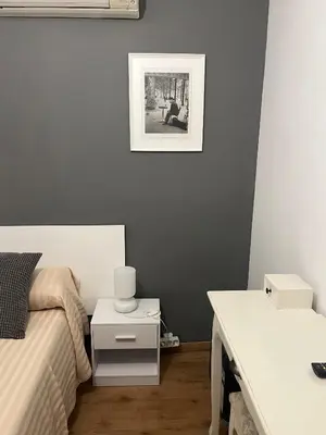 Zona de estar de Hostal La Lluna