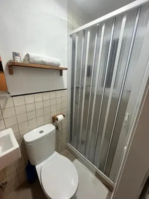 Un baño de Hostal La Lluna