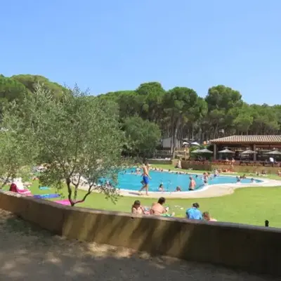 Europe tents camping Begur