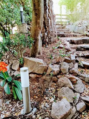 Jardín al aire libre en La vinya
