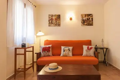 Zona de estar de Lets Holidays NEW APARTMENT CLOSE TO THE BEACH 2