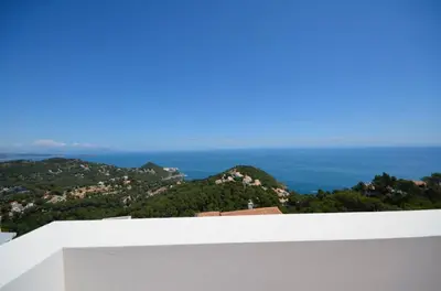 Paisaje cerca de esta villa