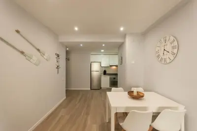 Una cocina o zona de cocina en Lets Holidays POOL APARTMENT NEAR BEACH 3