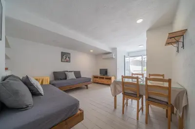 Zona de estar de Apartamentos Costamar