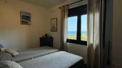 Cama o camas de una habitación en SA PUNTA 60