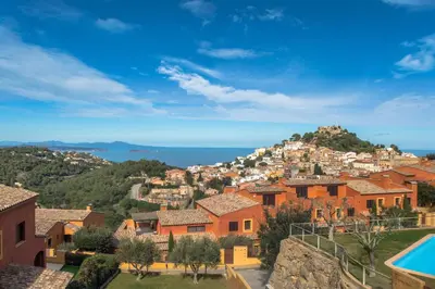 Paisaje cerca de esta villa