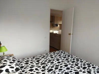Cama o camas de una habitación en Apartament LUISA