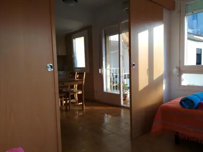 Zona de estar de Apartament LUISA
