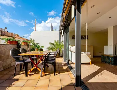 Un balcón o terraza de Casa 4Estacions Palamós 3a linia mar Port Marina-Camí de Ronda-pàrquing