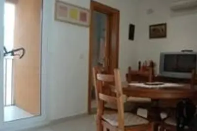 Una televisión o centro de entretenimiento en Casa de pescadores reformada Costa Brava