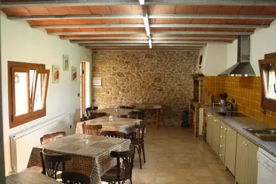 Una cocina o zona de cocina en Masía Rural Can Poch