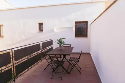 Un balcón o terraza de Masía Rural Can Poch